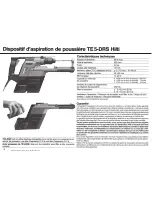 Preview for 16 page of Hilti TE 5-DRS Operating Instructions Manual