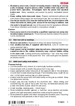 Preview for 11 page of Hilti TE 50 User Manual