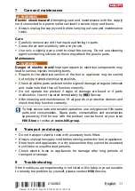 Preview for 17 page of Hilti TE 50 User Manual