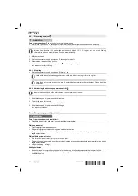 Preview for 24 page of Hilti TE 500-A36 Manual