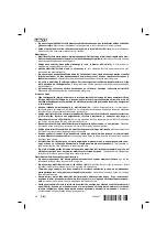 Preview for 62 page of Hilti TE 500-A36 Manual