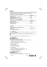 Preview for 66 page of Hilti TE 500-A36 Manual