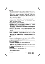 Preview for 74 page of Hilti TE 500-A36 Manual