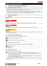 Предварительный просмотр 7 страницы Hilti TE 500-AVR Original Operating Instructions