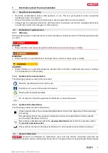 Предварительный просмотр 5 страницы Hilti TE 500-X Operating Instructions Manual