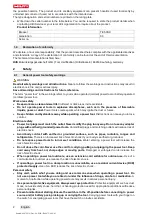 Preview for 6 page of Hilti TE 500-X Operating Instructions Manual