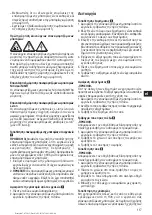 Preview for 122 page of Hilti TE 6-A Li Operating Instructions Manual