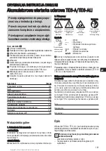 Preview for 126 page of Hilti TE 6-A Li Operating Instructions Manual