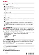 Preview for 10 page of Hilti TE 6-A22 Original Operating Instructions