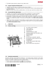 Предварительный просмотр 135 страницы Hilti TE 6-A22 Original Operating Instructions