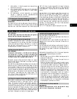 Preview for 72 page of Hilti TE 6-A36 Operating Instructions Manual