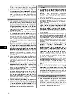 Preview for 191 page of Hilti TE 6-A36 Operating Instructions Manual