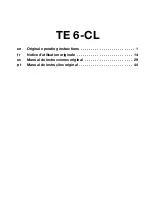 Preview for 5 page of Hilti TE 6-CL Original Operating Instructions