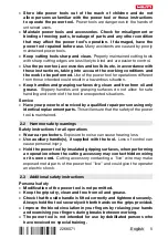 Preview for 11 page of Hilti TE 6-CL Original Operating Instructions