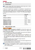 Preview for 14 page of Hilti TE 6-CL Original Operating Instructions