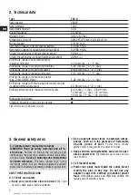 Предварительный просмотр 7 страницы Hilti TE 6-S Operating Instructions Manual