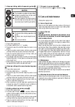 Preview for 12 page of Hilti TE 6-S Operating Instructions Manual