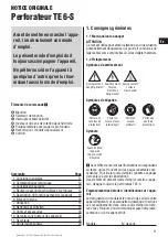 Preview for 16 page of Hilti TE 6-S Operating Instructions Manual