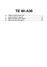 Preview for 5 page of Hilti TE 60-A36 Manual