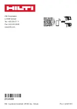 Предварительный просмотр 72 страницы Hilti TE 60-ATC Manual