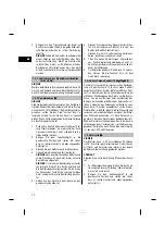 Предварительный просмотр 12 страницы Hilti TE 60 Original Operating Instructions