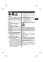 Предварительный просмотр 61 страницы Hilti TE 60 Original Operating Instructions