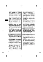 Предварительный просмотр 76 страницы Hilti TE 60 Original Operating Instructions