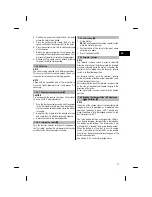 Preview for 13 page of Hilti TE 7-A Operating Instructions Manual