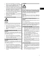 Preview for 13 page of Hilti TE 7 Operating Instructions Manual