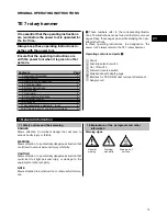 Preview for 17 page of Hilti TE 7 Operating Instructions Manual