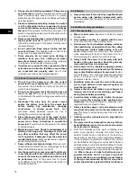 Preview for 22 page of Hilti TE 7 Operating Instructions Manual