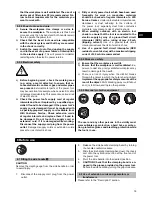 Предварительный просмотр 23 страницы Hilti TE 7 Operating Instructions Manual