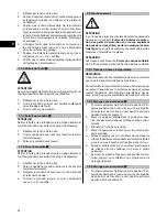 Preview for 36 page of Hilti TE 7 Operating Instructions Manual