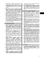 Preview for 45 page of Hilti TE 7 Operating Instructions Manual