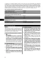 Preview for 92 page of Hilti TE 7 Operating Instructions Manual