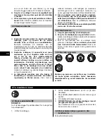 Preview for 116 page of Hilti TE 7 Operating Instructions Manual