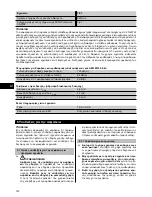 Preview for 136 page of Hilti TE 7 Operating Instructions Manual