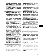 Preview for 149 page of Hilti TE 7 Operating Instructions Manual