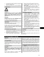 Preview for 163 page of Hilti TE 7 Operating Instructions Manual