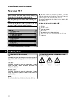 Preview for 166 page of Hilti TE 7 Operating Instructions Manual