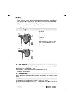 Предварительный просмотр 40 страницы Hilti TE 70-ATC/AVR Manual