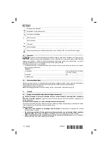 Preview for 120 page of Hilti TE 70-ATC/AVR Manual