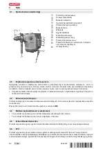 Предварительный просмотр 88 страницы Hilti TE 70-AVR Original Operating Instructions