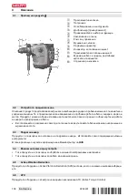 Предварительный просмотр 162 страницы Hilti TE 70-AVR Original Operating Instructions