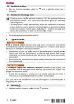 Preview for 16 page of Hilti TE 700-AVR Original Operating Instructions