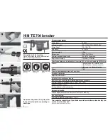 Preview for 6 page of Hilti TE 704 Operating Instructions Manual