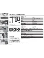 Preview for 6 page of Hilti TE 75 Operating Instructions Manual