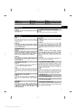 Предварительный просмотр 9 страницы Hilti TE 800-AVR Operating Instructions Manual