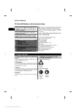 Предварительный просмотр 12 страницы Hilti TE 800-AVR Operating Instructions Manual