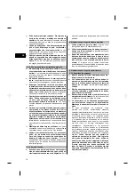 Предварительный просмотр 22 страницы Hilti TE 800-AVR Operating Instructions Manual